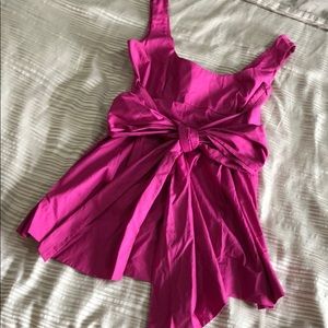 Odille Fuchsia sleeveless blouse